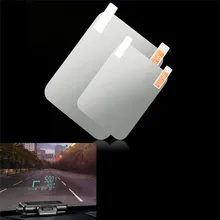 Автомобильная светоотражающая пленка HUD, система отображения показаний OBD II, дисплей превышения скорости потребления топлива, автомобильны...