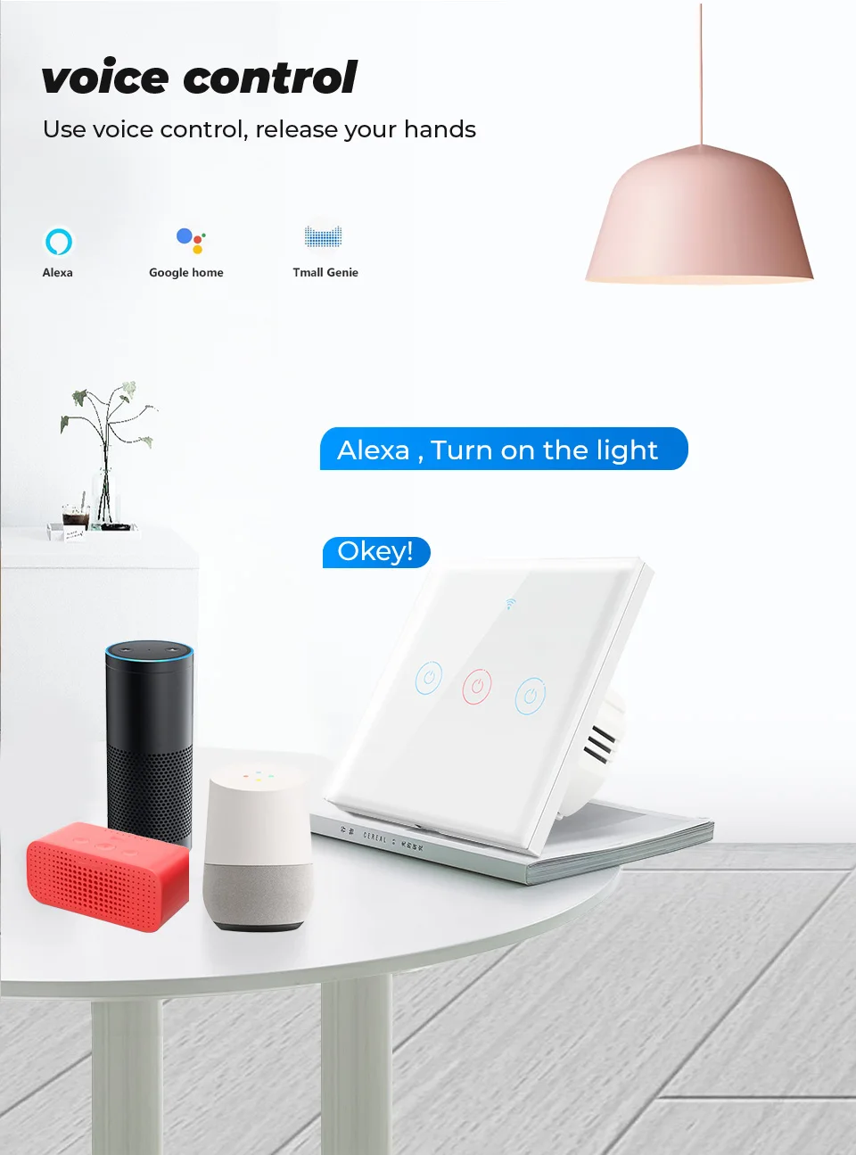 WiFi Smart Wall Light Switch