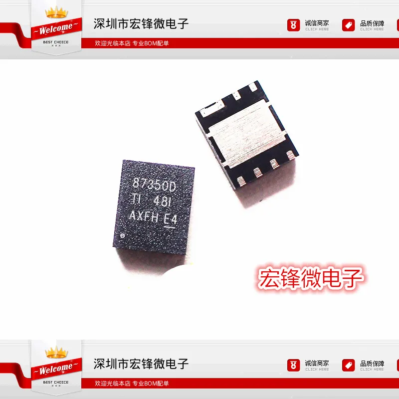 5 Pezzi CSD87350Q5D CSD87350D QFN-8 | Circuito Integrato Nuovo | Componenti Elettronici