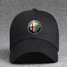 Повседневная хлопковая бейсболка Alfa Romeo и может быть правильно скорректирована по размеру(унисекс