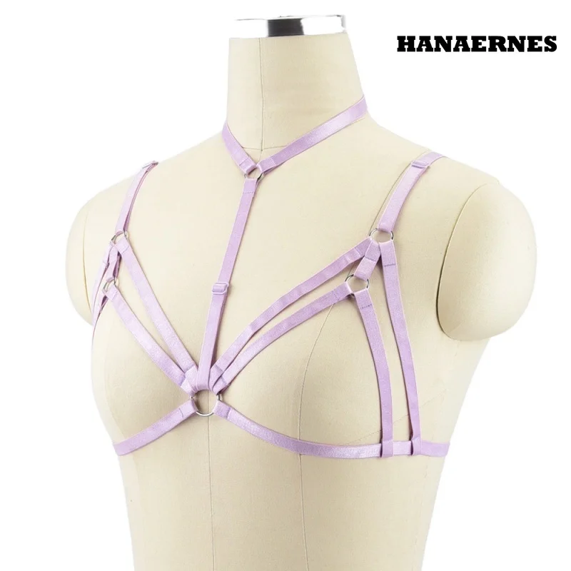 

Women BDSM Lingerie Harness Body Bondage Erotic Sexy Suspender Bra Cage Waist Strap Fetish Women's Belt Chest Harness