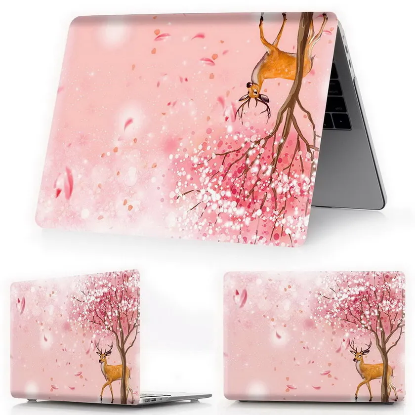 ying-hua-Y5 Чехол для ноутбука MacBook Air Pro retina 11 12 13 15 для Mac book Pro 13,3 15,4 дюймов с сенсорной панелью ID A2159+ крышка клавиатуры - Цвет: ying-hua-Y5