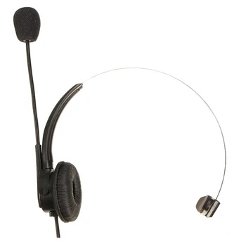 

RJ11 Crystal Head telephone Headset with miniphone