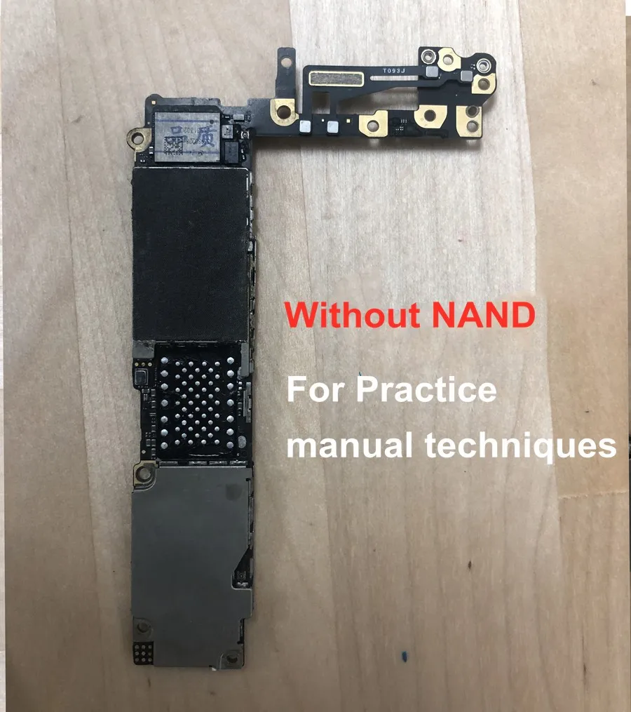 Высокое качество без NAND практика ручная разборка материнской платы техническое обучение для iphone 6 6plus 6s 6splus 7 7p 8 8p X