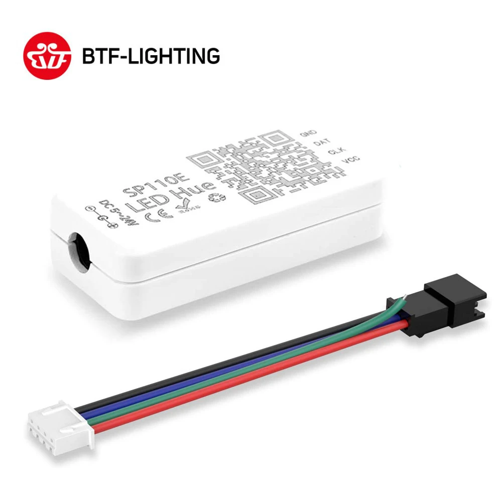 5-12V SP110E iOS Android Bluetooth Pixel Controller for WS2811 WS2812B LED Strip 5-12V SP110E iOS Android Bluetooth Pixel Controller for WS2811 WS2812B LED Strip