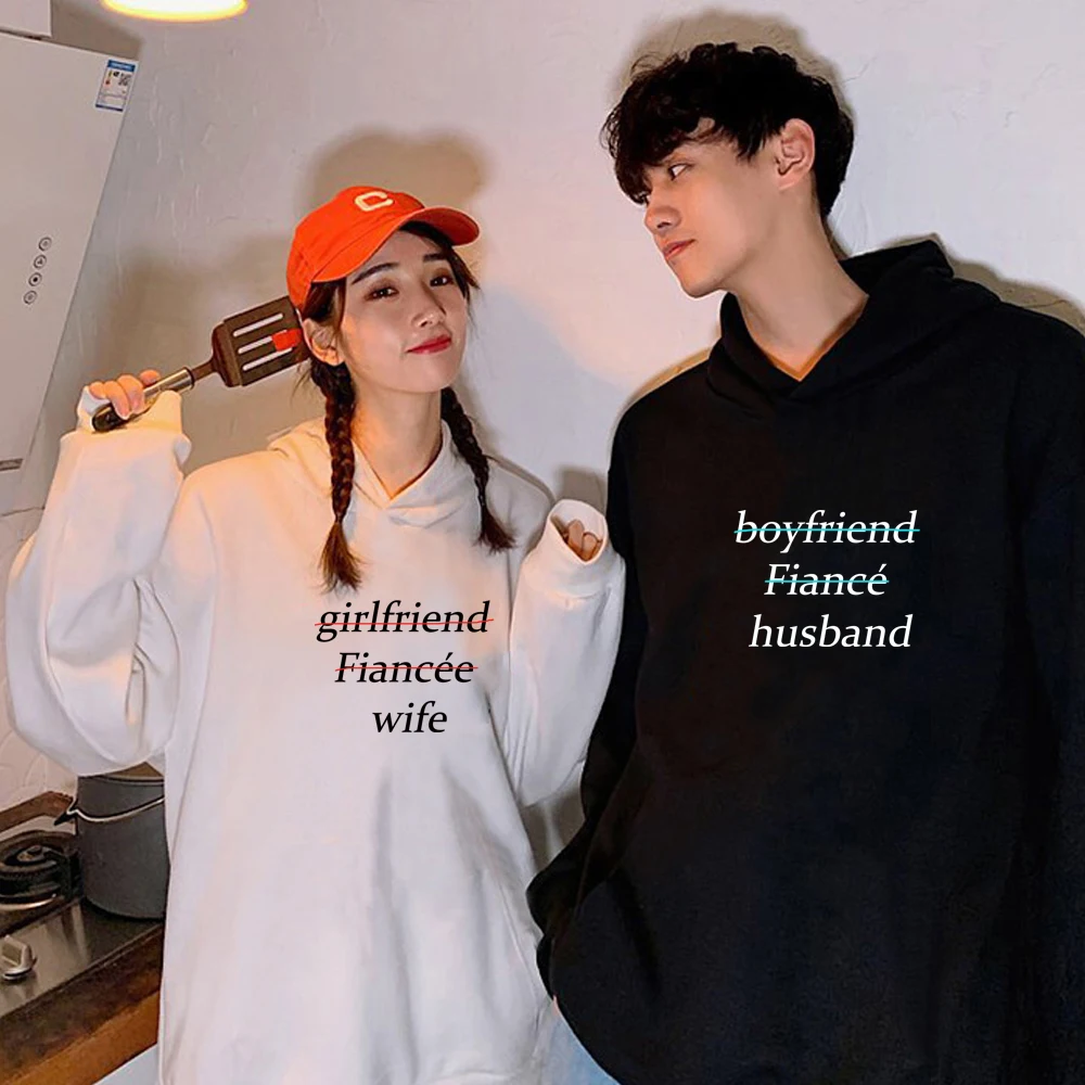 korean couple hoodies