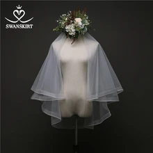Вуаль Swanskirt для рождественских подарков, свадебная вуаль,, свадебная вуаль длиной 1 м, ACC