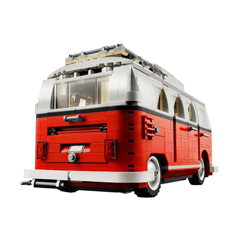 21001 21002 21003 Creator T1 Camper RV туристическая машина 1354 шт. модель строительные блоки игрушки MOC 10220 10242 1025