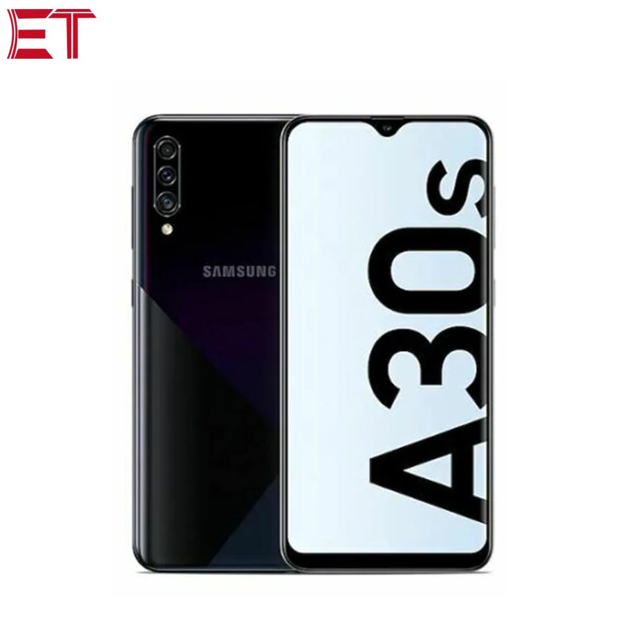 samsung Galaxy A30s A307GN-DS, 4 Гб ОЗУ, 128 Гб ПЗУ, мобильный телефон, 6,4 дюймов, тройная камера заднего вида, 25мп, 8МП, 5Мп, камера с двумя sim-картами