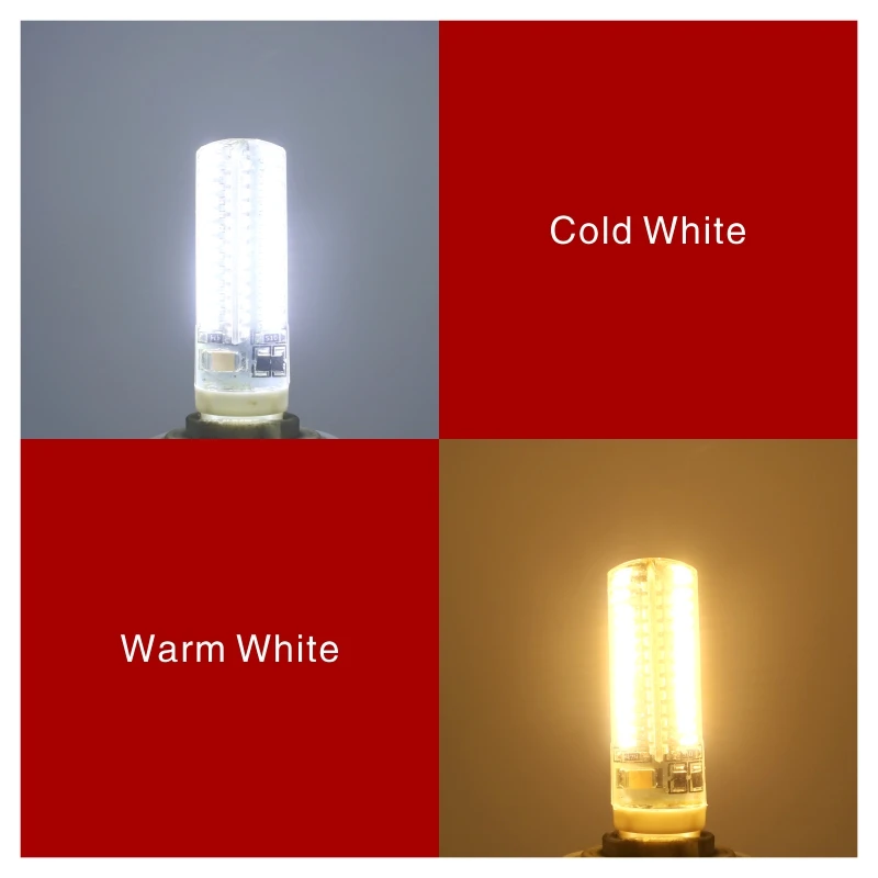 10 개/몫 LED G4 G9 12V 220V AC DC 1w 2w 3w 4w 5w 6w 교체 40w 60w 할로겐 램프 빛 360 빔 각도 샹들리에 LED 전구 램프