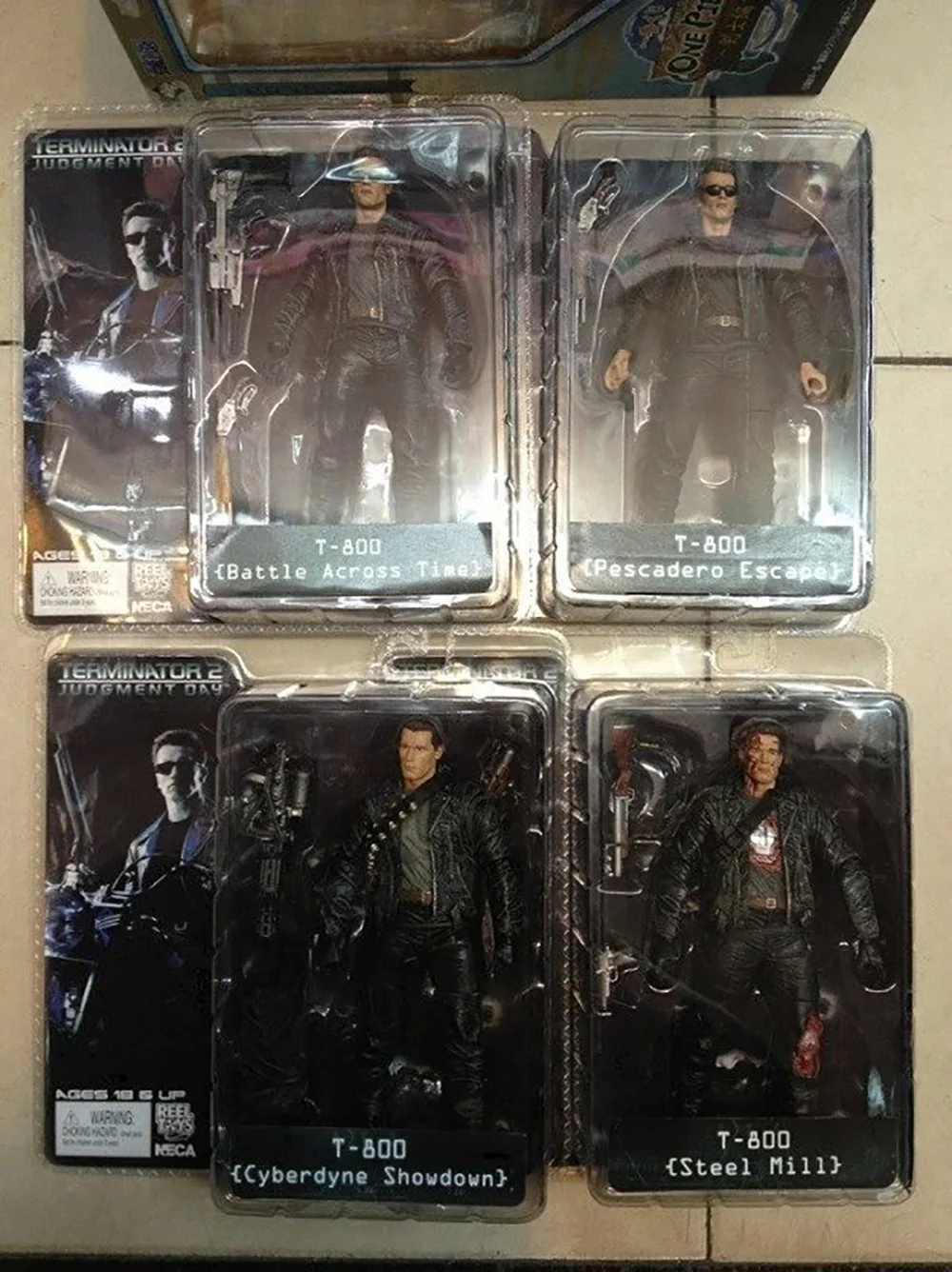 7 типов 18 см NECA Терминатор 2 фигурки T-800 T-1000 ПВХ экшн игрушечная фигурка-модель игрушки