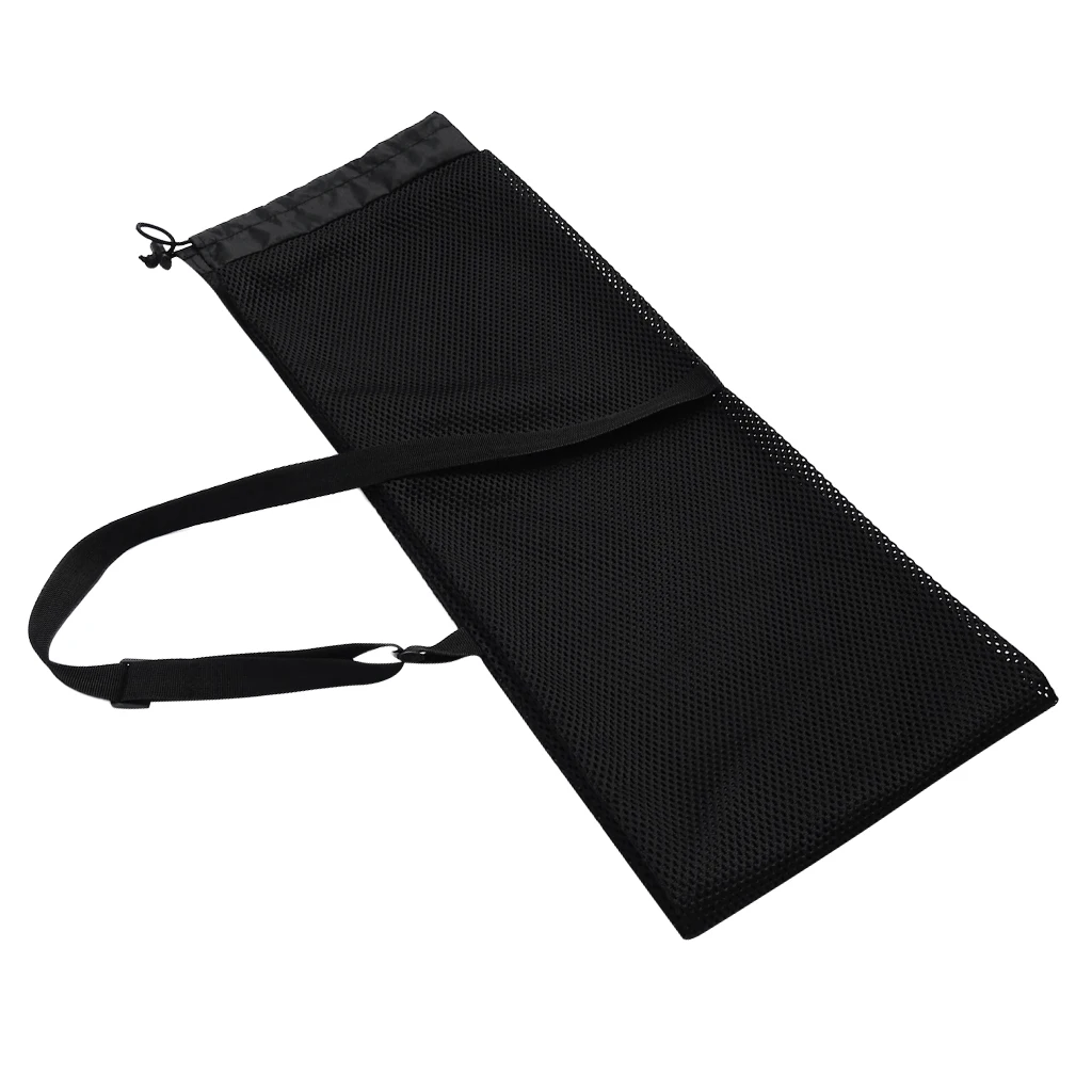 Durable Nylon Drawstring Mesh Paddle Bag for Split Shafts Kayak Canoe Paddles Bag Kayak