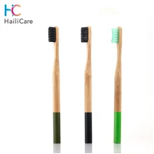 3 шт./упак. бамбукового древесного угля Зубная щётка нано-Антибактериальный Деревянный Зубная щетка для ухода за полостью рта черные головы зубные щетки с мягкой щетиной для жениха набор для отбеливания зубов