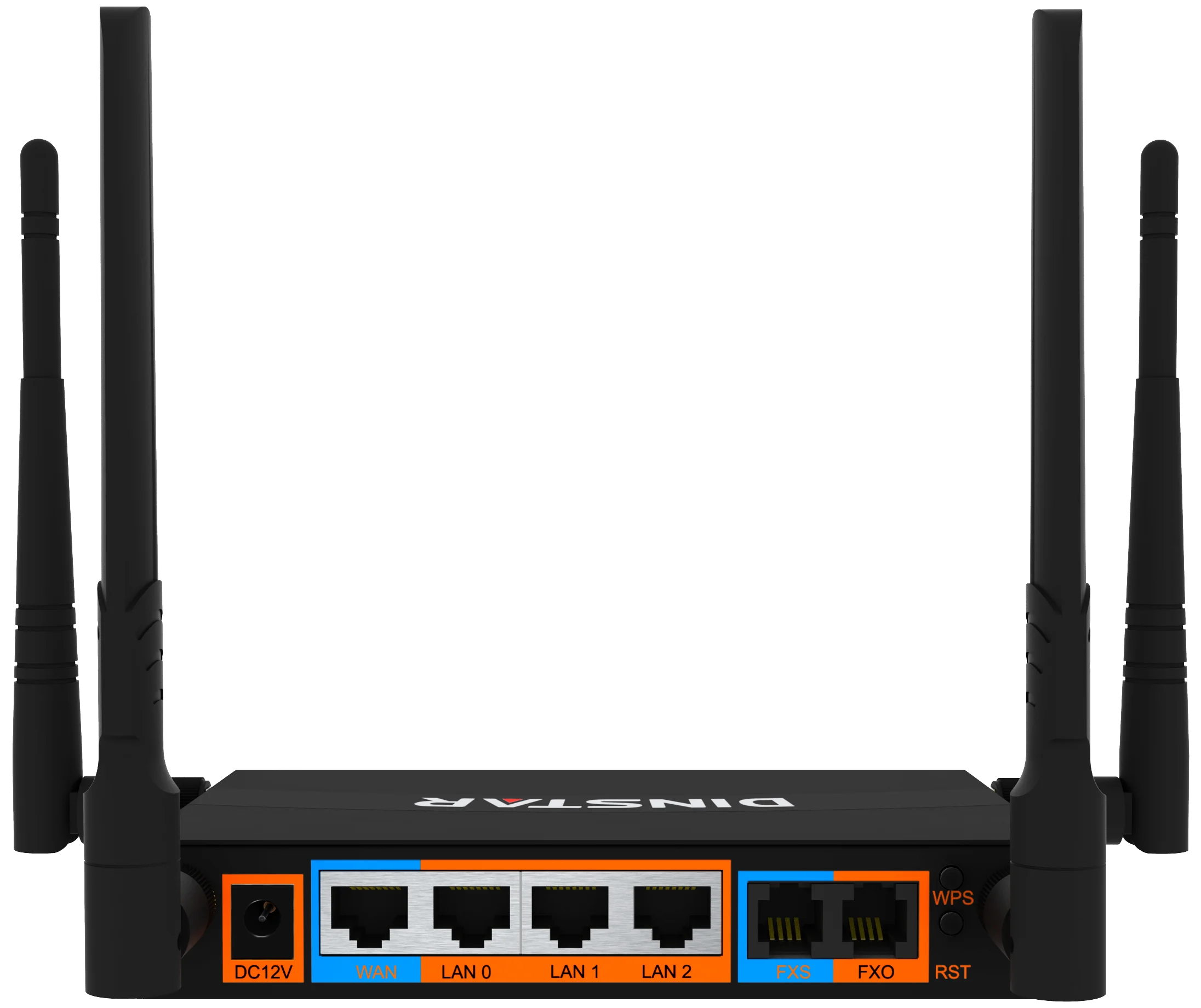 

Dinstar 2 Port UC100 FXS/FXO VoIP Gateway