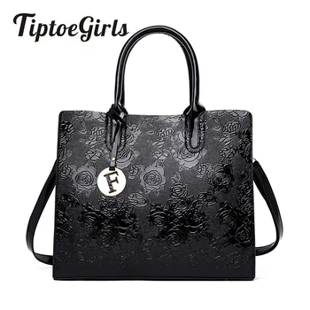 

Embossed Flowers PU Leather Ladies Handbag Personality Fashion Bag New Fashion High Quality Casual Wild Women's Shoulder Bag