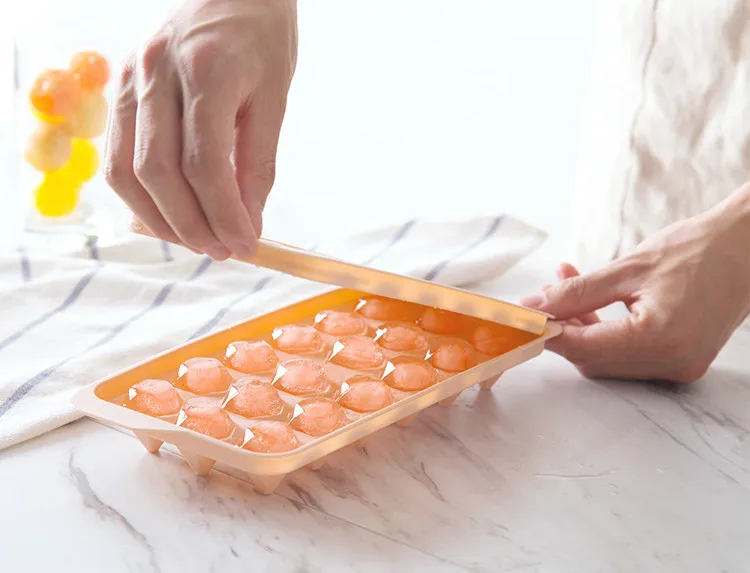 KitchenAce PP Ice Cube формы для формовки мороженого тарелка DIY Ледогенератор шар Алмазная форма Ледогенератор устройство замороженное Мороженое Поп-форма