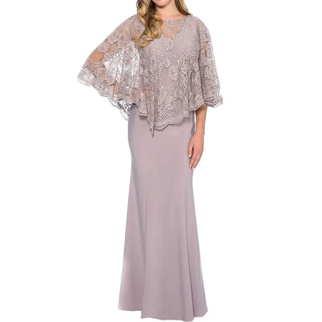 Elegant 2019 Moeder Van De Bruid Jurken Mermaid V-hals Met Jacket Chiffon Plus Size Bruidegom Lange Moeder Jurken Voor Bruiloft Elegant 2019 Moeder Van De Bruid Jurken Mermaid V-hals Met Jacket Chiffon Plus Size Bruidegom Lange Moeder Jurken Voor Bruiloft