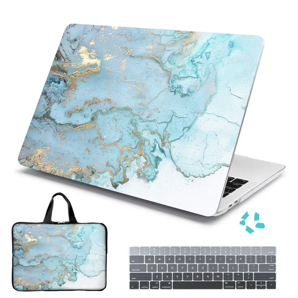 Чехол для ноутбука MacBook Air 11 13 ''/Mac Pro retina 13 15 дюймов Touch Bar жесткий чехол портфель
