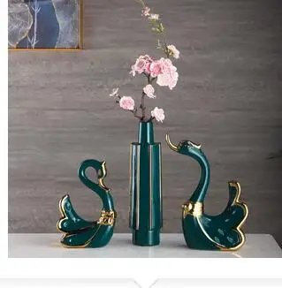 

CREATIVE GOLD PATTERN CERAMIC VASES FLORAL FLOWER ARRANGEMENT PORCELAIN VASE FLOWERS INSERT MODERN HOME DECORATION ACCESSORIES