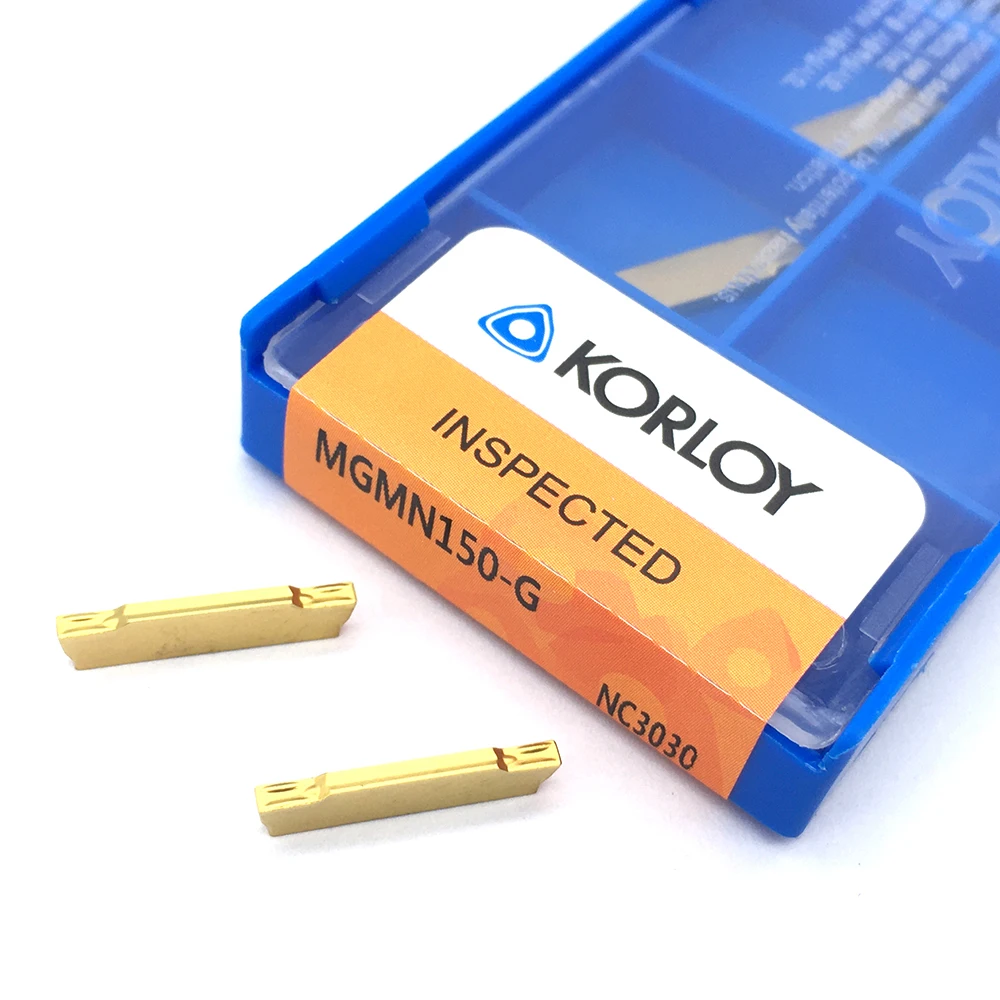 

100% Original MGMN150 G NC3030 10pcs For High Quality Grooving Carbide Insert Turning Tools Metal Lathe Grooving Inserts CNC