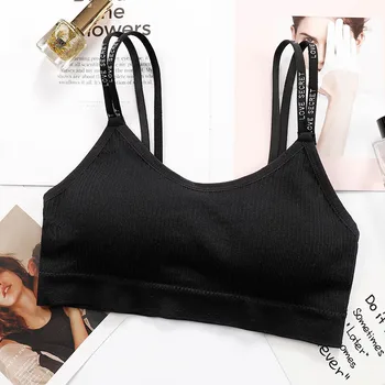 

Fashion Women Sexy Bra Femme Women Sexy Bra Top Solid Vest Lace Seamless Breathable Push Up Top Mujer underwear intimates wirele