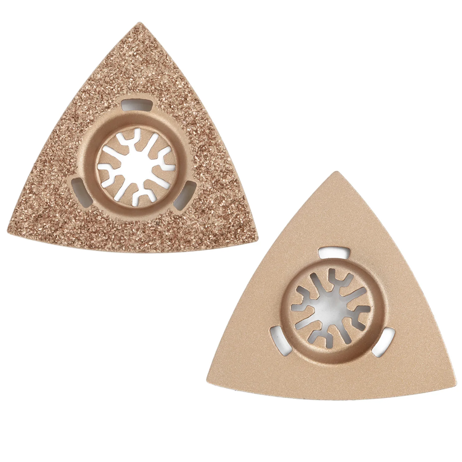 

80x8mm Universals Oscillating MultiTool Blades For Fein WORX Porter Cable Milwaukee Triangular Carbide Rasp Saw Blades