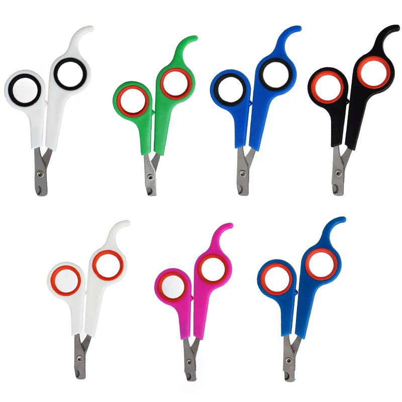 Tijeras de uñas para mascotas, cortauñas de animales pequeños para el cuidado de perros, gatos, aves, conejos, loros, herramientas de recorte de uñas, suministros para mascotas para el hogar, 1 unidad