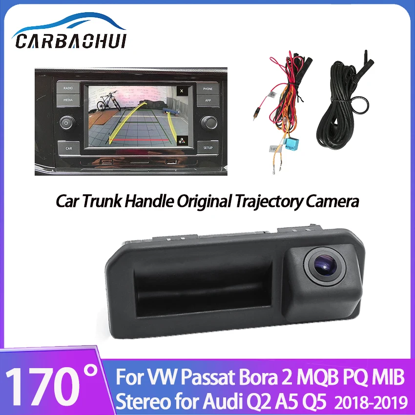 Ручка багажника автомобиля Оригинальная траекторная камера для VW Passat Bora 2 MQB PQ MIB