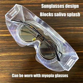 

Eye Protection Labor Protection Glasses Goggles Wind And Dust Riding Anti-shock Glasses Anti-spit Protection All-Purpose Cleaner