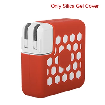 

Portable Practical Shockproof Easy Apply Protective Cover Soft Case Silicone Flexible Power Adapter Use For Macbook Charger