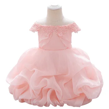 

Autumn And Winter New Baby Girl Cloting Baby Kids Dress For Girls Tutu Cake Lace Skirt Children Casual Dress 0-5 Years 2020 New