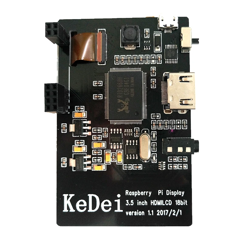 Новый 3 5 дюймов USB сенсорный экран Экран HDMI ЖК дисплей Дисплей для Raspberry Pi 3B