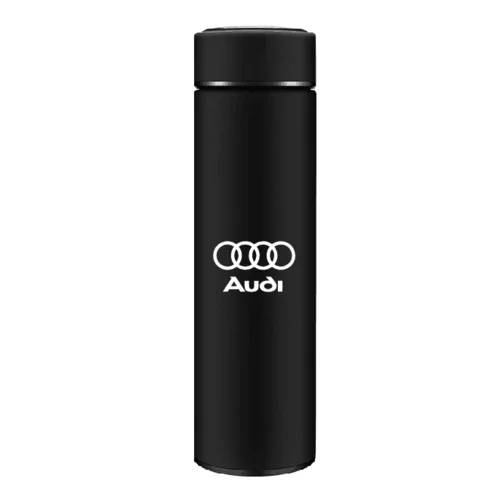 1 Audi специальная защита температуры чашки автомобиля нагрузки высококачественные автомобильные аксессуары двухслойные из нержавеющей стали - Цвет: 1