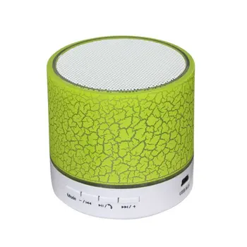 

Bluetooth Speaker Mini Wireless Loudspeaker Crack LED TF USB Subwoofer Bluetooth Speakers mp3 stereo audio music player FM Radio