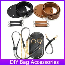 

Hand-Made Backpack Bag Accessories With Bag Bottom Cover Straps Zine-Alloy Set Parts Needle Hook Fujibara Woven Bucket Bag Strap