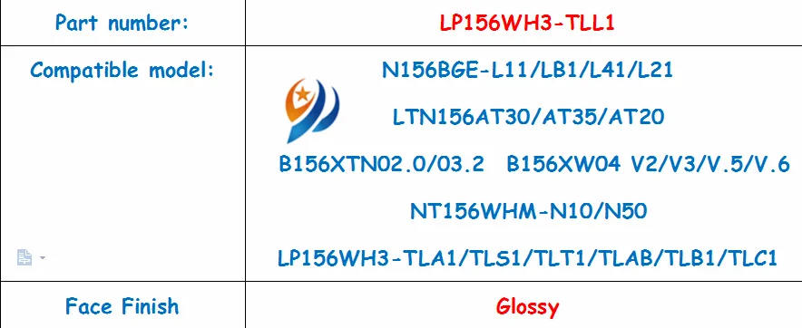 15,6 светодиодный ноутбук Экран LP156WH3-TLL1fit LP156WH3-TLSA LP156WHB-TLC1 для DELL M5545R V5560 P34F M531R-5535 15R-2528 3521 5521