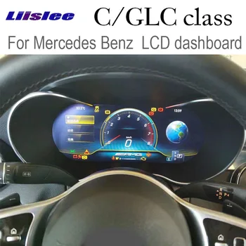 شراءLiandlee سيارة مشغل وسائط متعددة LCD لوحة القيادة الرقمية الأصلي سيارة UI نمط لمرسيدس بنز MB C GLC C180 C200 C260 W205 W253