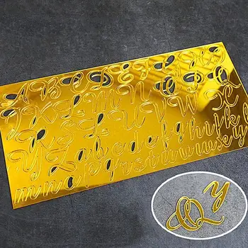 

Acrylic Letter Alphabet Mold Press Cookie Cutter DIY Cake Stamp Fondant Mold Biscuit Cookie Stamp Baking Cake Decorating Supplie