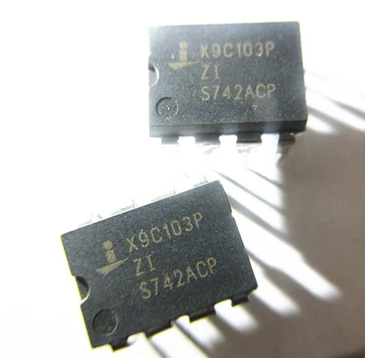 10 шт в упаковке, новая X9C103P X9C103PIZ DIP8 X9C103