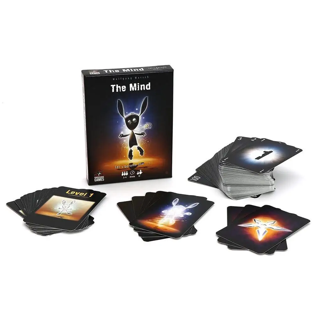 The Mind  Puzzle Card Game Card Party Game Board Games Card Team Experience Interactive Toys For Children Adult
