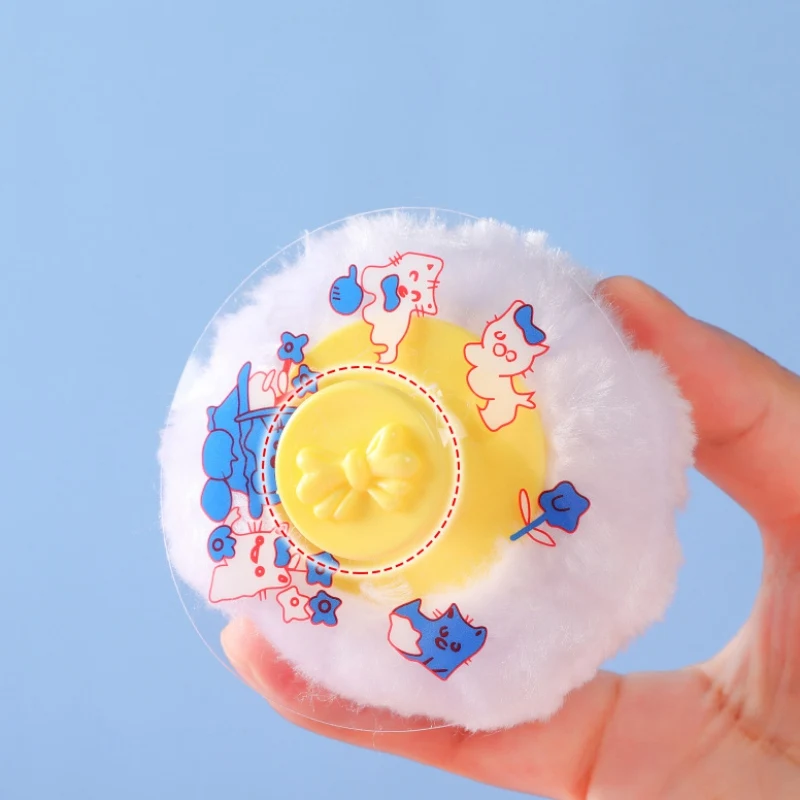 Baby Soft Face Body Cosmetic Powder Puff New High Quality talcum powder Sponge Box Case Container 1PCS