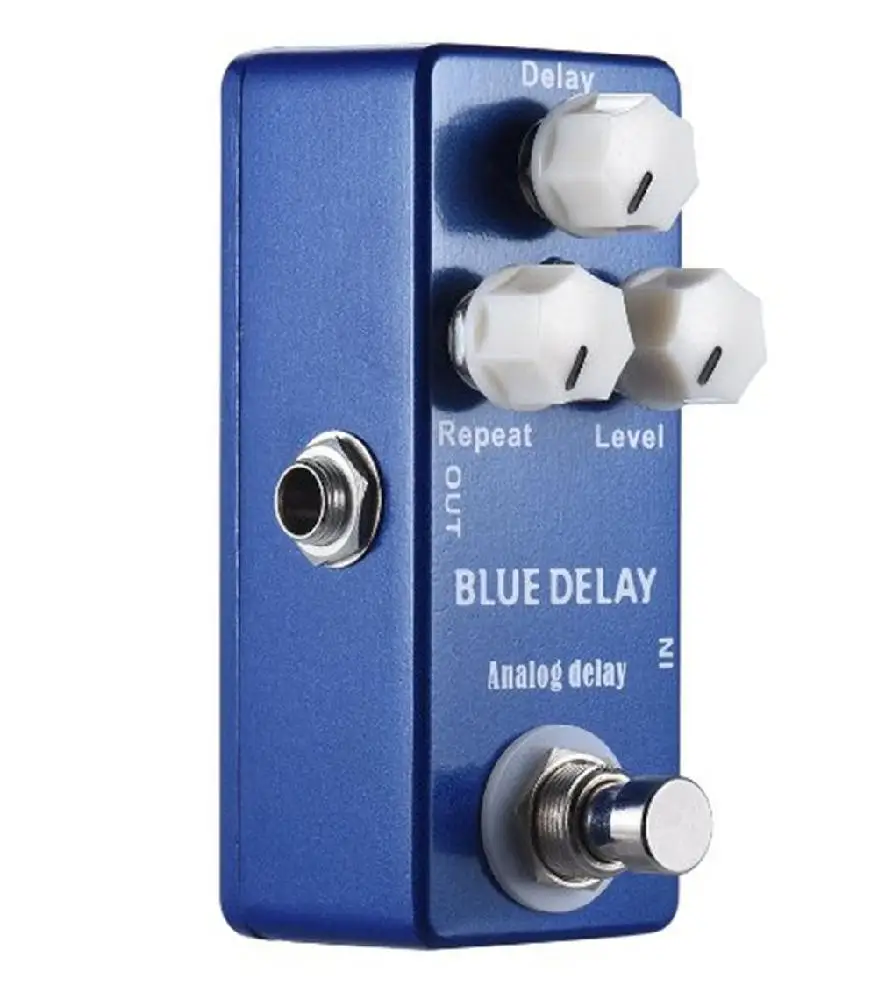 Mosky Deep Blue задержка мини-гитары педаль эффектов True Bypass