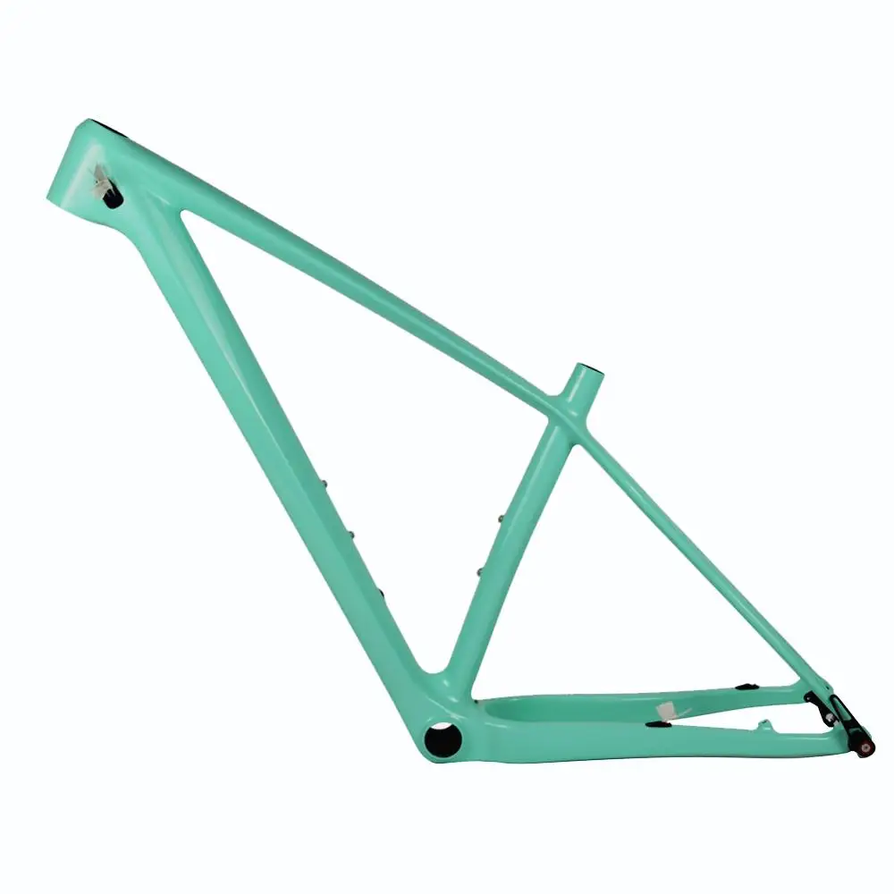 Best Spcycle 29er Carbon MTB Frame 142*12mm Thru Axle T1000 Carbon Mountain Bike Frame 31.6mm Seatpost 15/17/19" Max Tire 2.35" 4