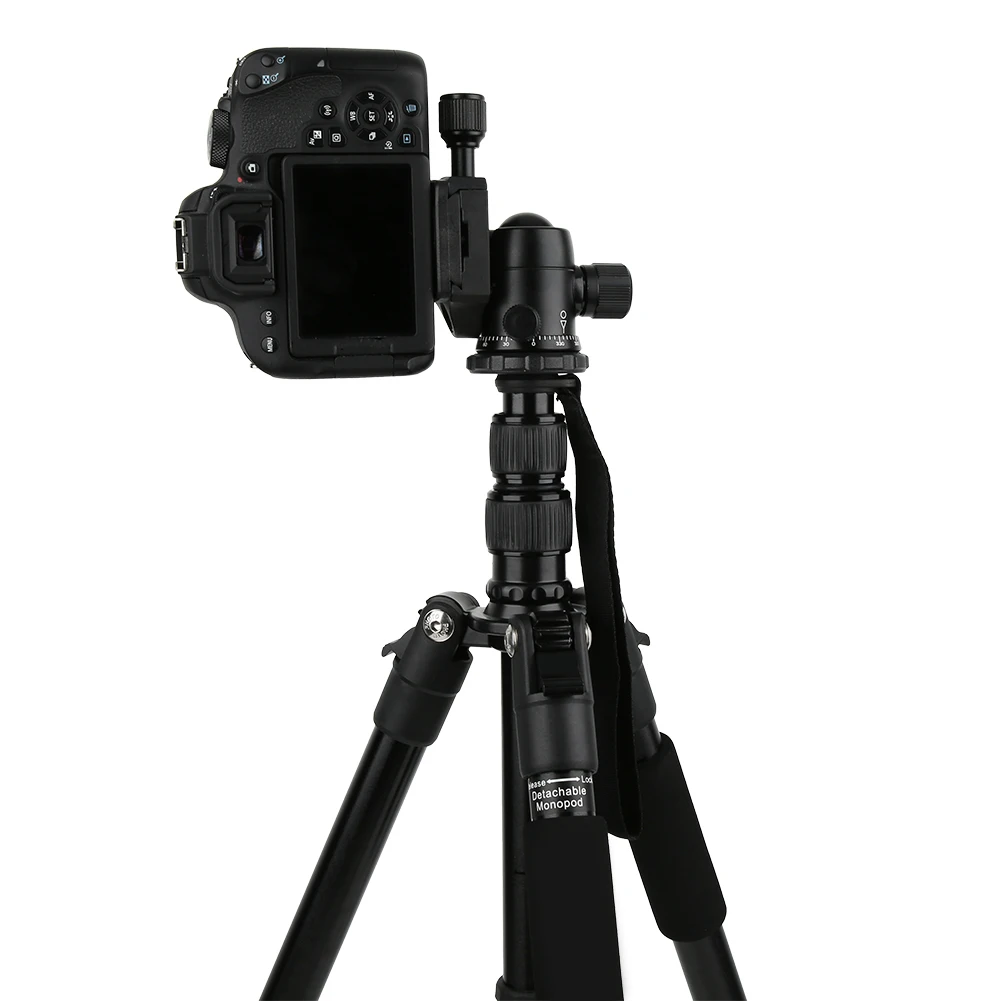 Штатив Zomei Q222/Q555/Q666/Q666C для профессиональной камеры Портативный Регулируемый
