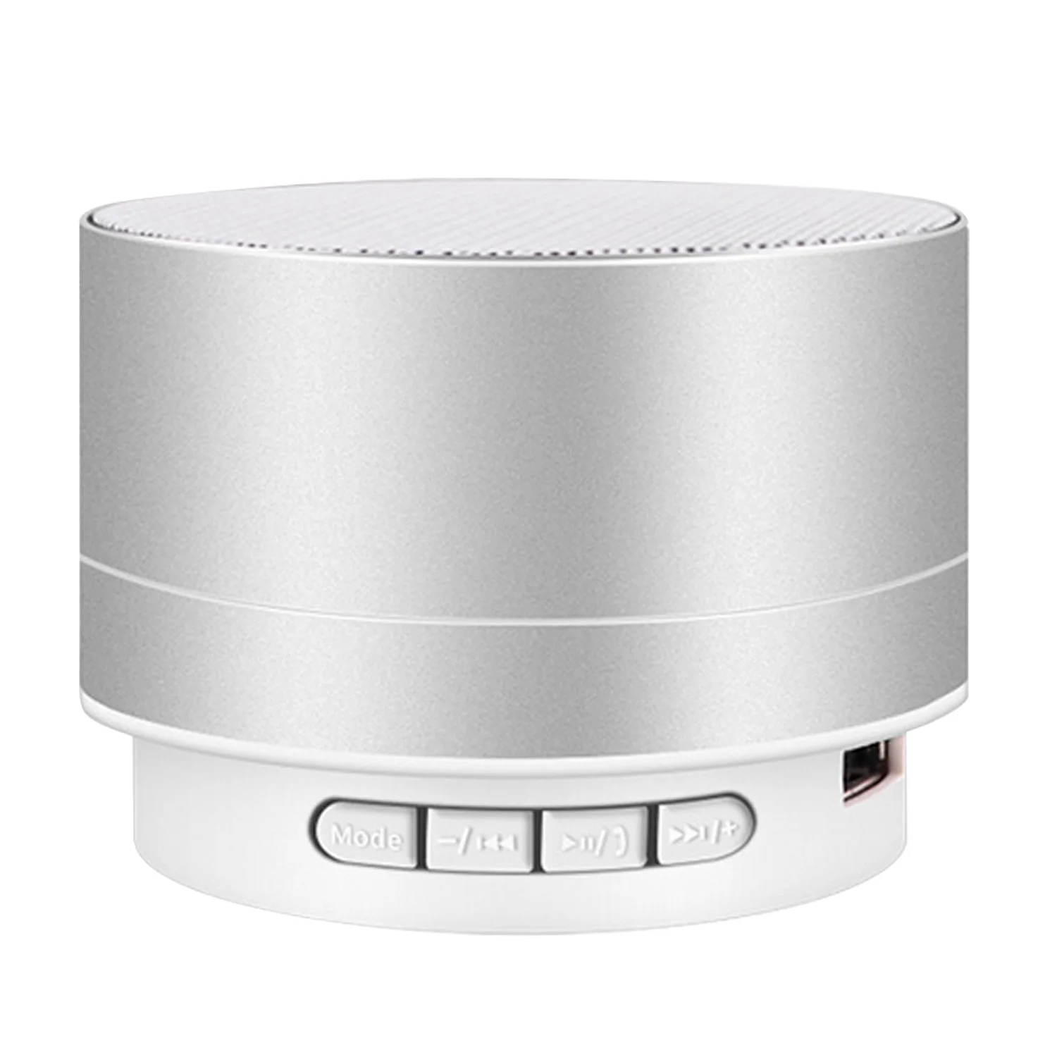 Silver Gosear Мини Bluetooth динамик Портативный беспроводной Bluetooth музыкальная стерео Колонка коробка аудио музыкальный плеер Поддержка tf-карты - Цвет: Silver