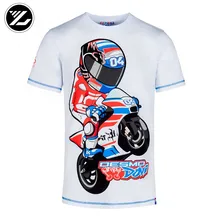 moto gp track быстросохнущая moto rcycle модная городская гоночная футболка для ducati 04 Rossi 46 Повседневная футболка с рисунком для езды