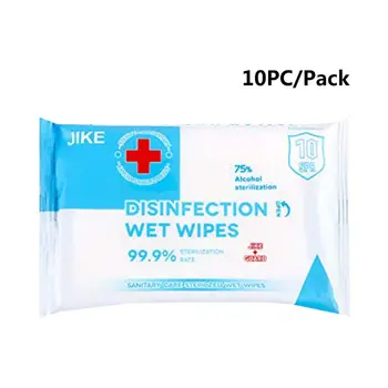 

Alcohol Formula Wipes,75% Alcohol Cotton Slices Sterile Gauze Pads Individually Wrapped Swap Wet Wipe for Outdoor Skin Cleaning