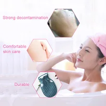 Банное полотенце с отшелушивающим эффектом, двусторонняя длинная полоска, очищающая кожу тела, SSwell