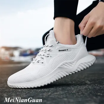 

Four Seasons Men Shoes Sport Footwear Tennis Men's Breathable Training Shoes Mens Sport Sneakers Pop White Running Man Shoes B2
