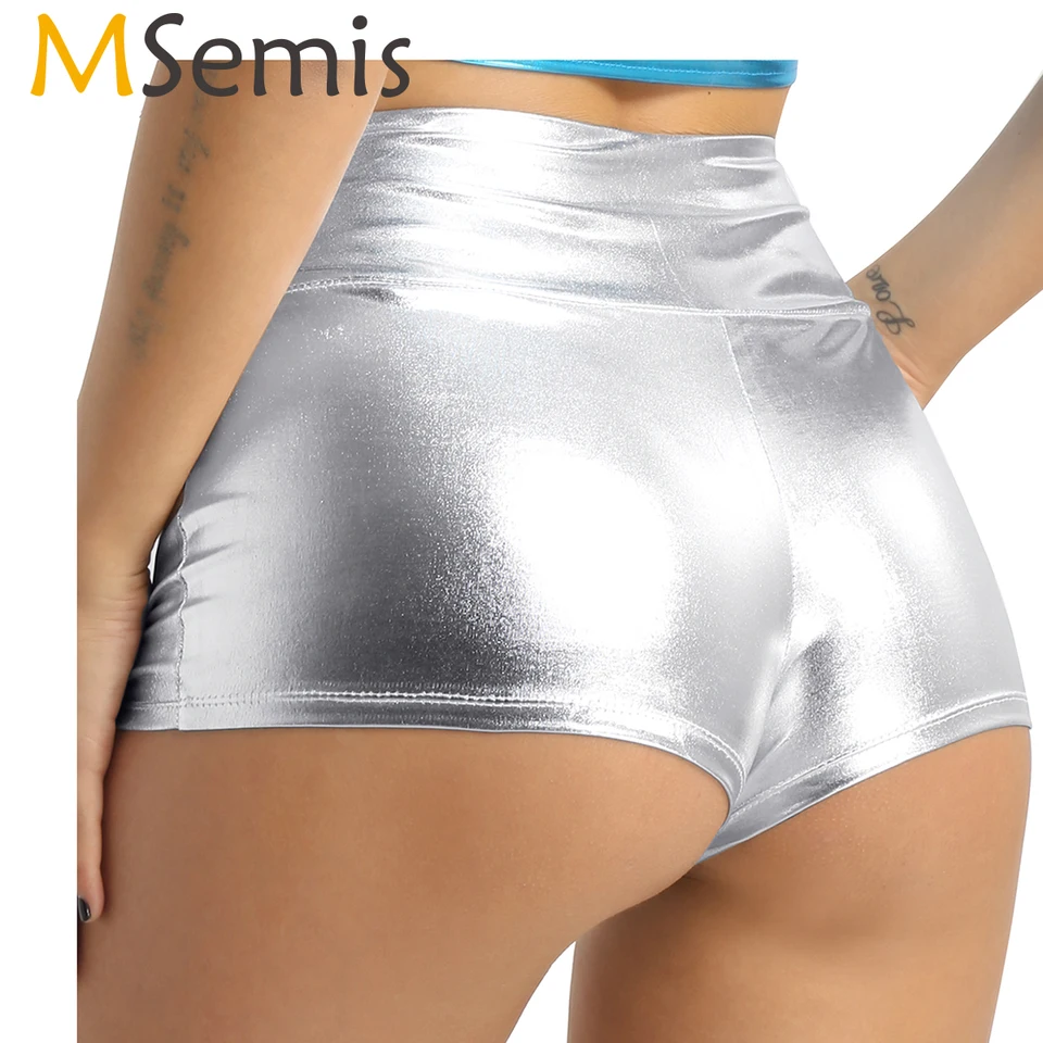 pole dance shorts high waisted